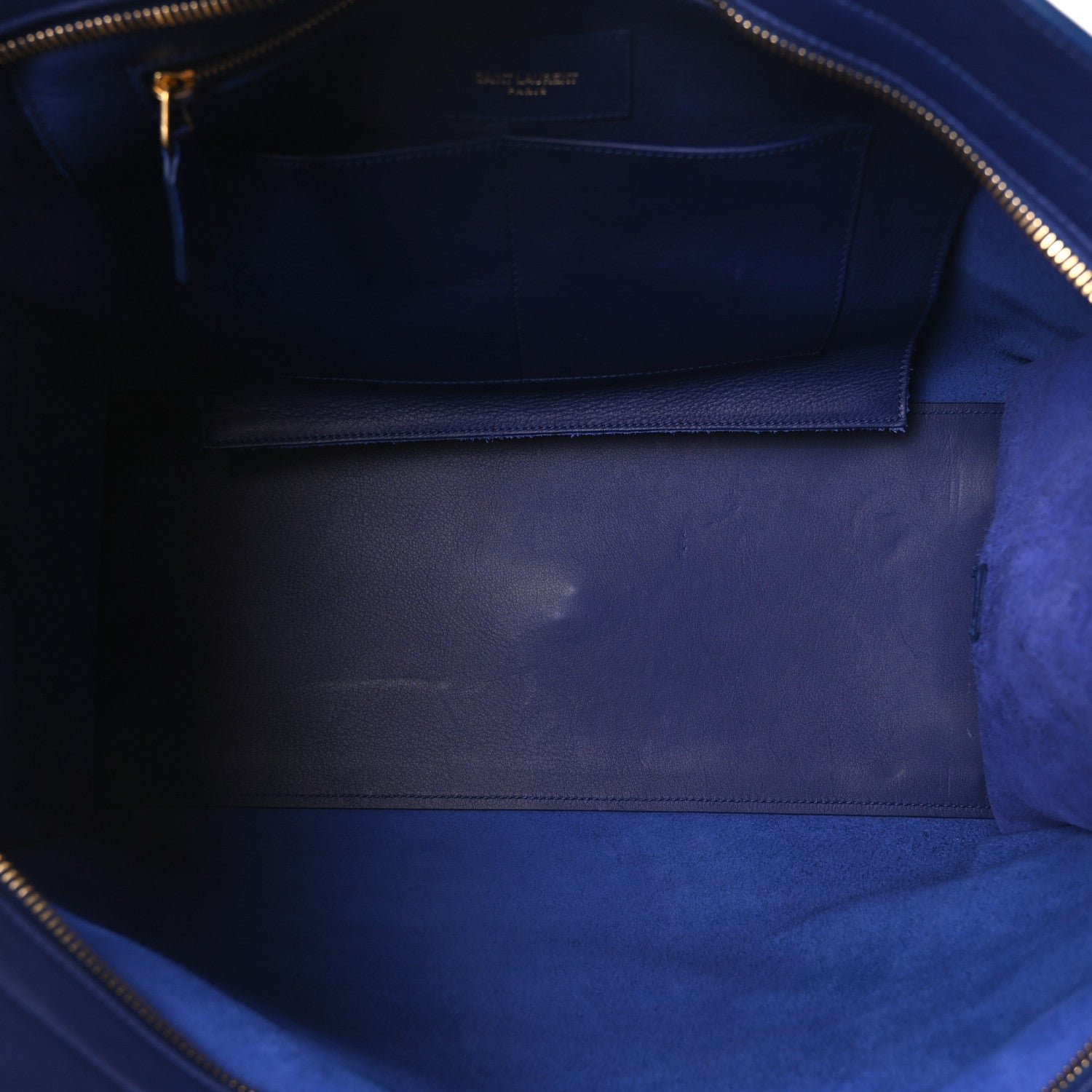 Saint Laurent Calfskin Medium Classic Y Cabas Navy 5 of 9