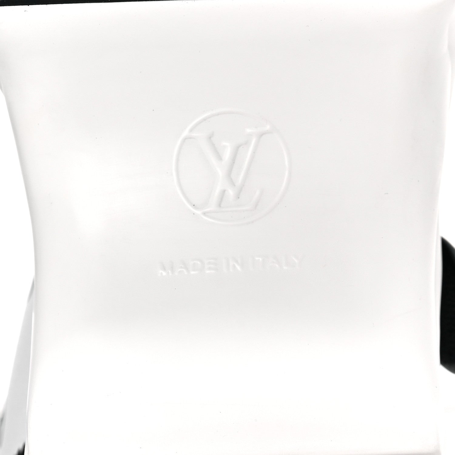 Louis Vuitton Satin Printed Polka Dot LV Archlight Sandal 40 Black White 6 of 7