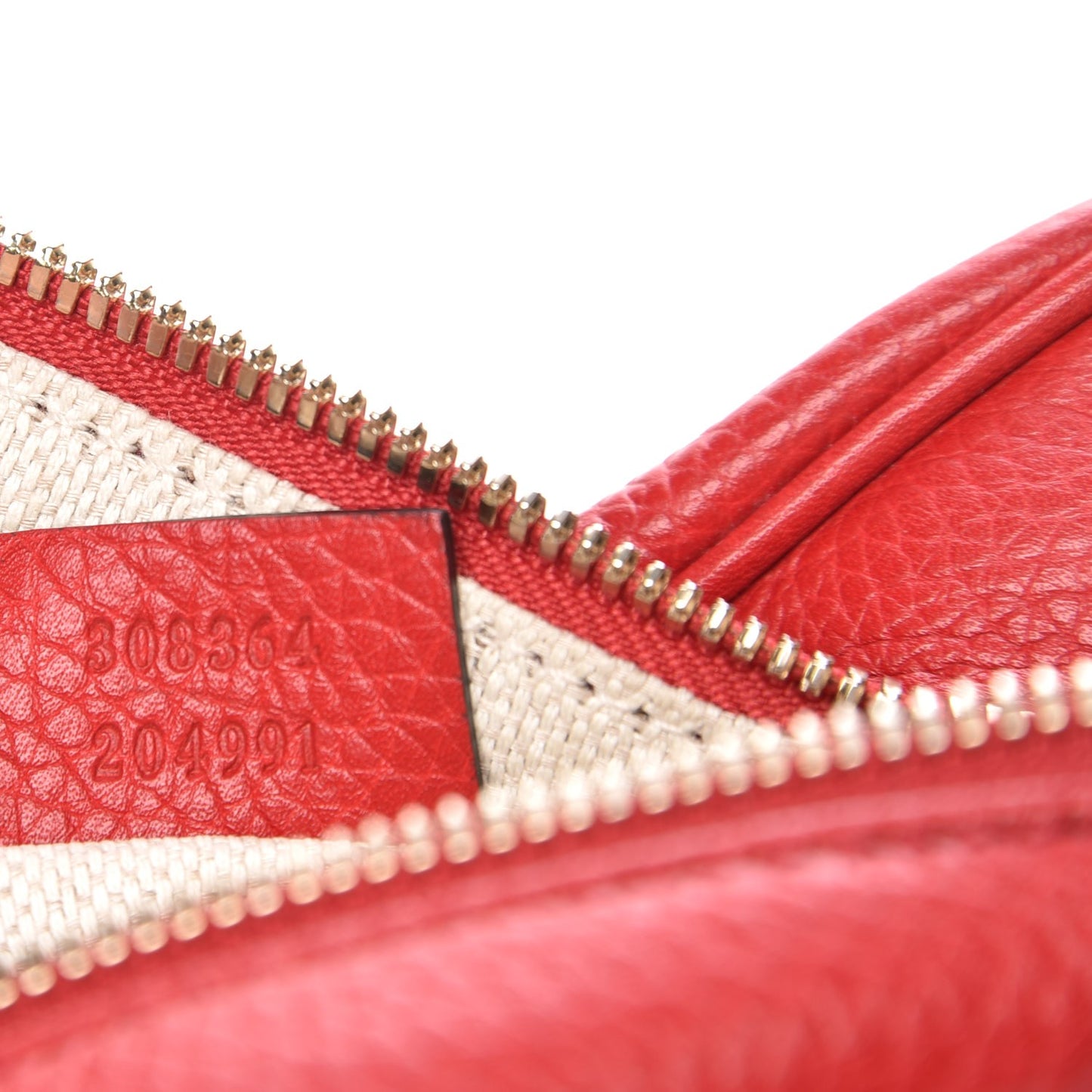 Pebbled Calfskin Small Soho Disco Bag Tabasco Red