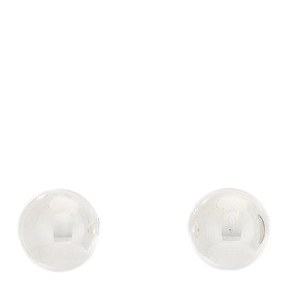 Tiffany Sterling Silver 10mm Hardwear Ball Earrings 1 of 4