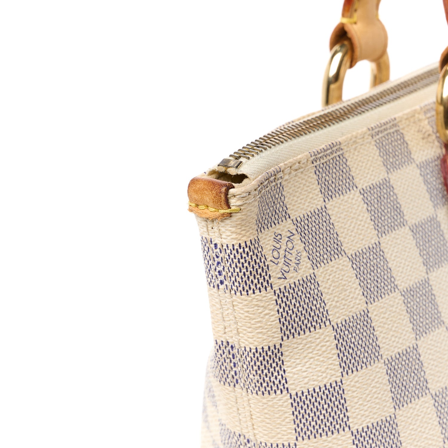 Louis Vuitton Damier Azur Saleya PM 11 of 15