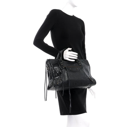 Balenciaga Agneau Classic Hardware City Black 3 of 8