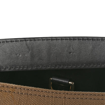 Burberry Canvas Mega Check Medium Ashby Hobo Black 12 of 12