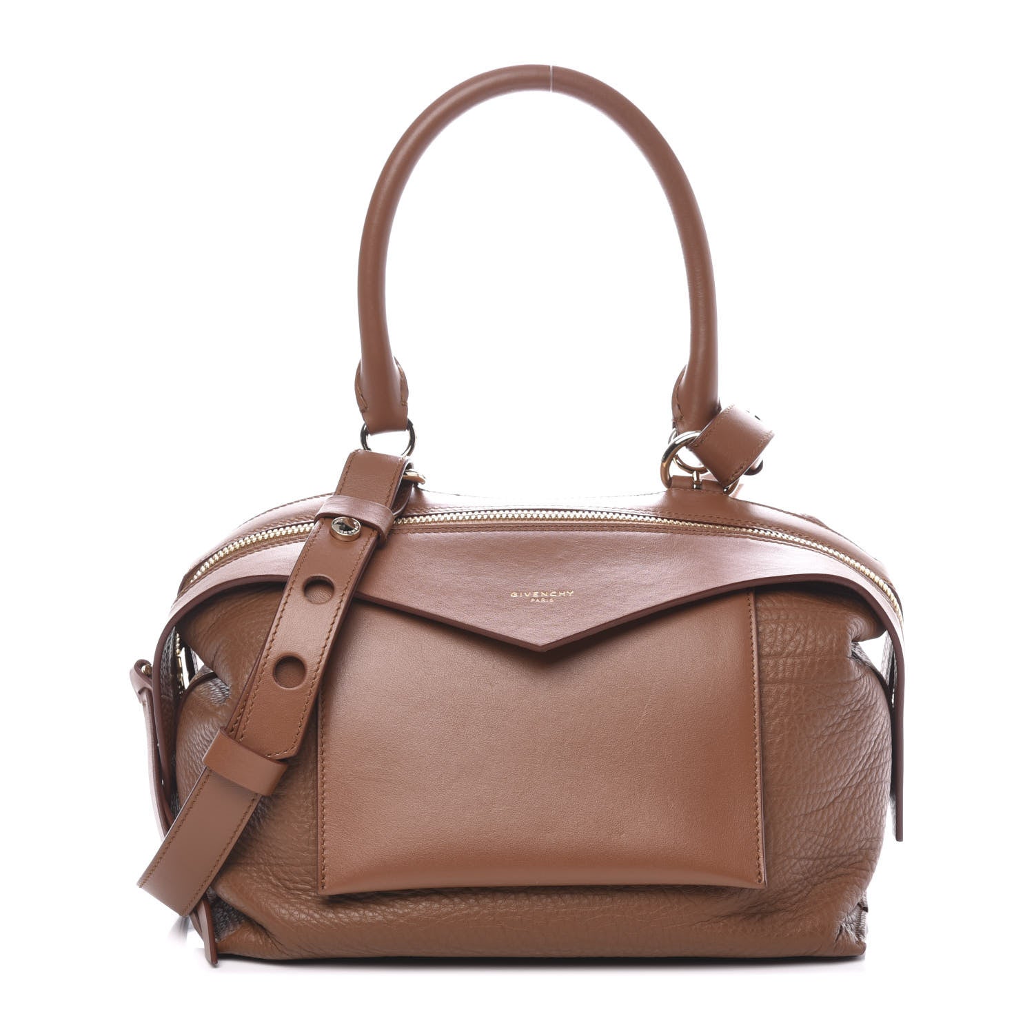 Givenchy Calfskin Small Sway Cognac 1 of 11