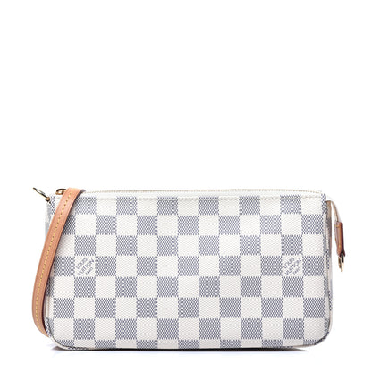Louis Vuitton Damier Azur Pochette Accessories NM 1 of 9