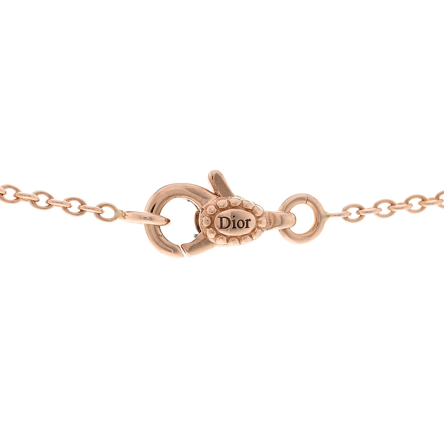 18K Rose Gold Diamond Small Rose Couture Pave Pendant Necklace