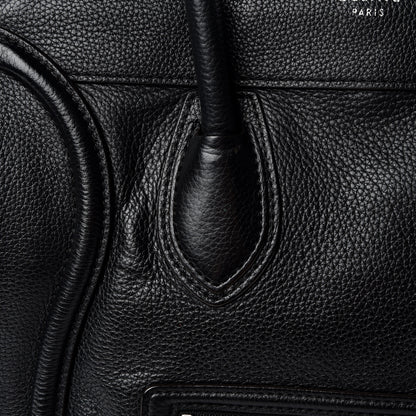 Celine Drummed Calfskin Mini Luggage Black 8 of 18