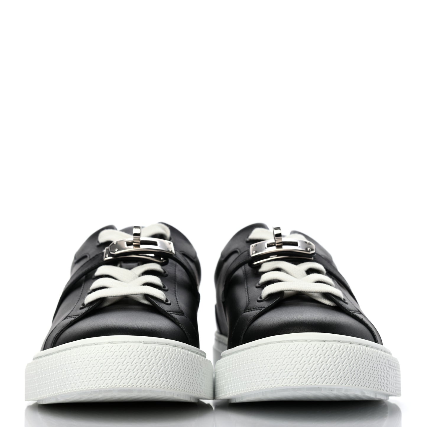 Calfskin Day Sneakers 37 Black