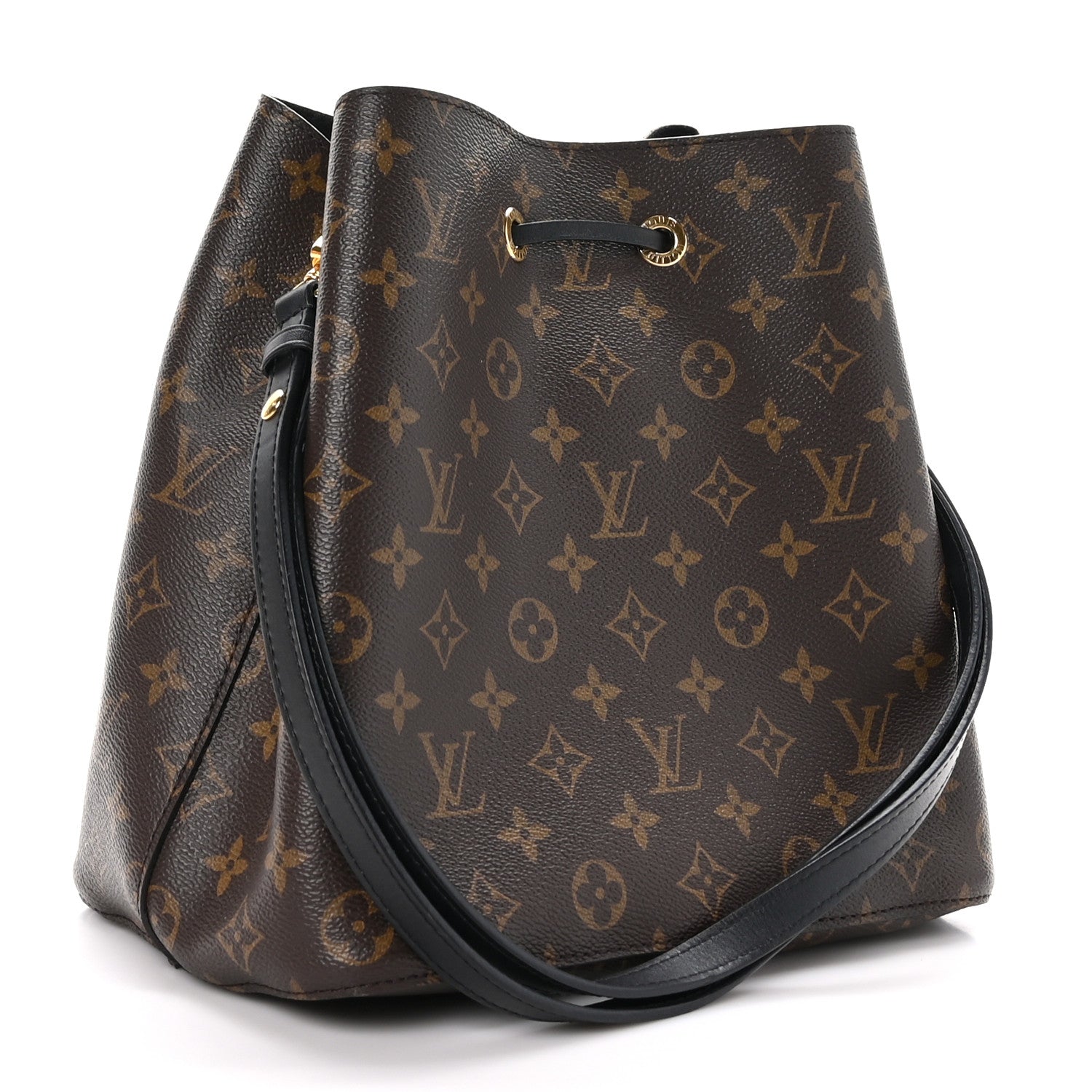 Louis Vuitton Monogram Neonoe MM Black 3 of 10