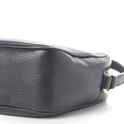 Gucci Pebbled Calfskin Small Soho Disco Bag Blue 9 of 12