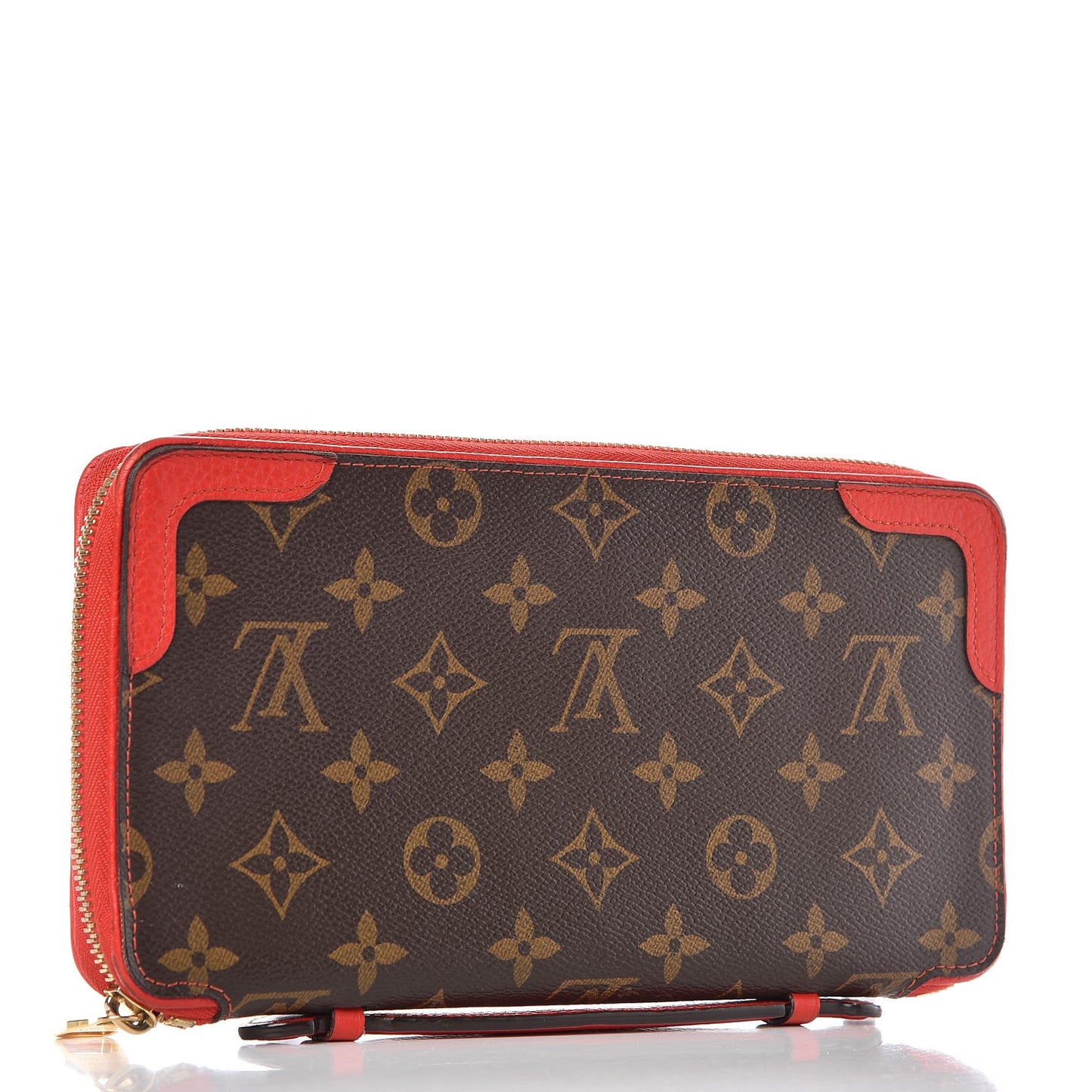 Monogram Daily Organizer Red