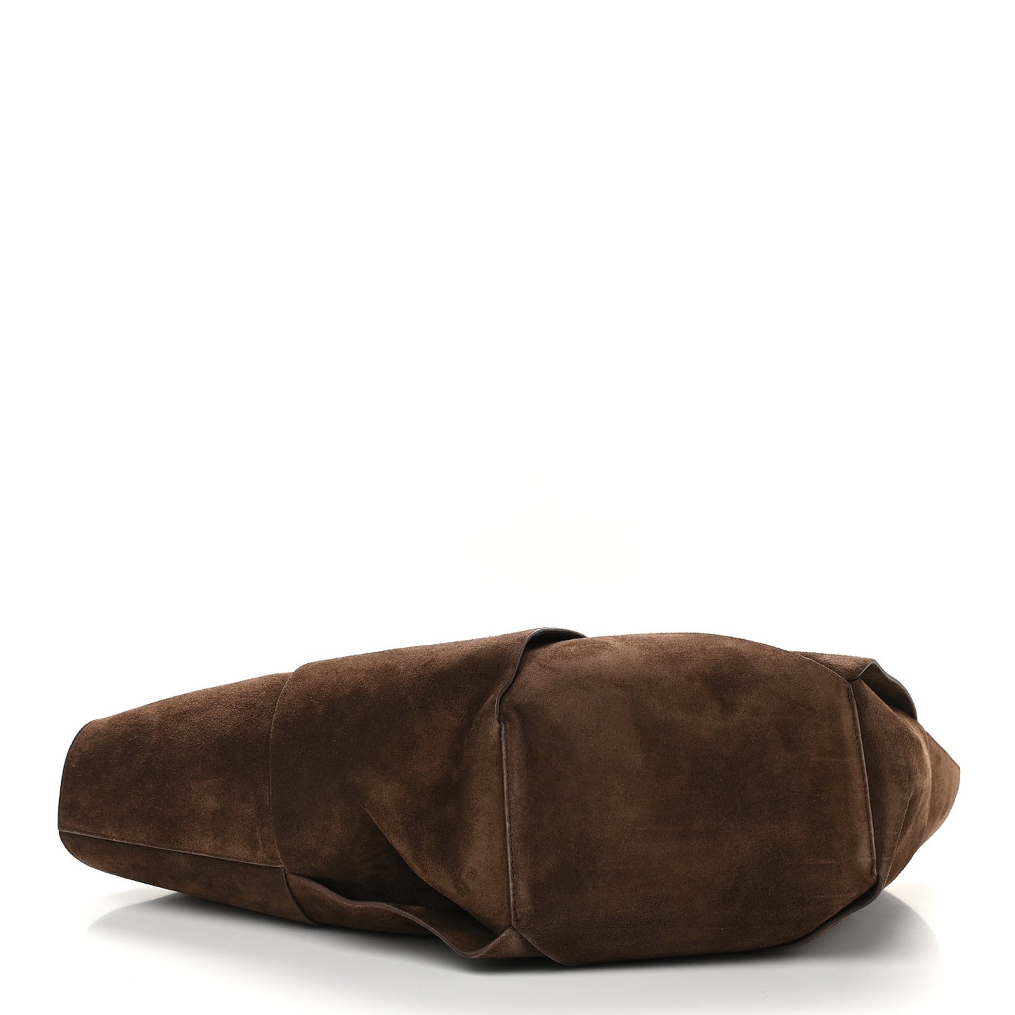 Suede Maxi Intrecciato Tote Brownie