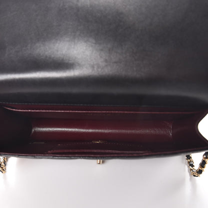 Chanel Lambskin Quilted Medium Crossing Times Flap Black 5 of 8