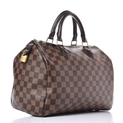 Louis Vuitton Damier Ebene Speedy 30 3 of 24