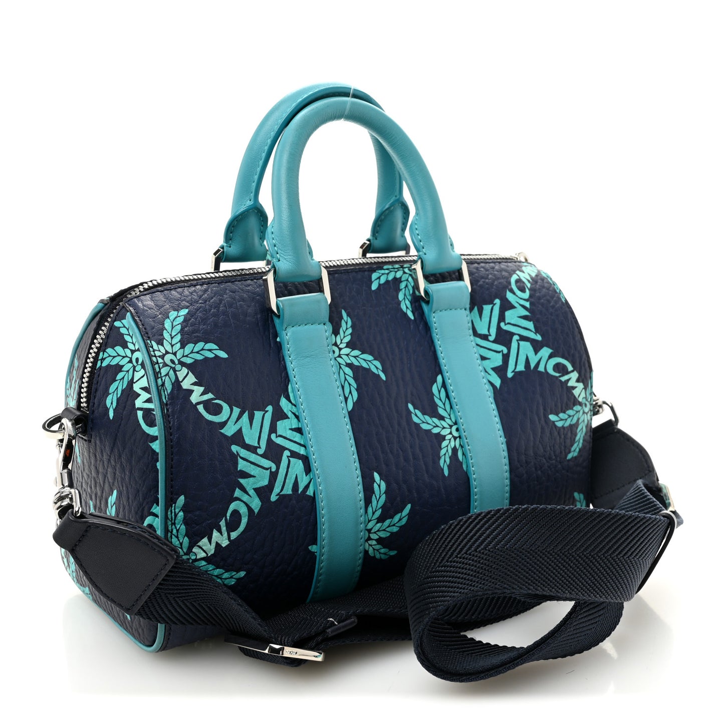 Visetos Small Ella Palm Boston Bag Ceramic