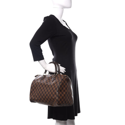 Louis Vuitton Damier Ebene Speedy 30 2 of 10