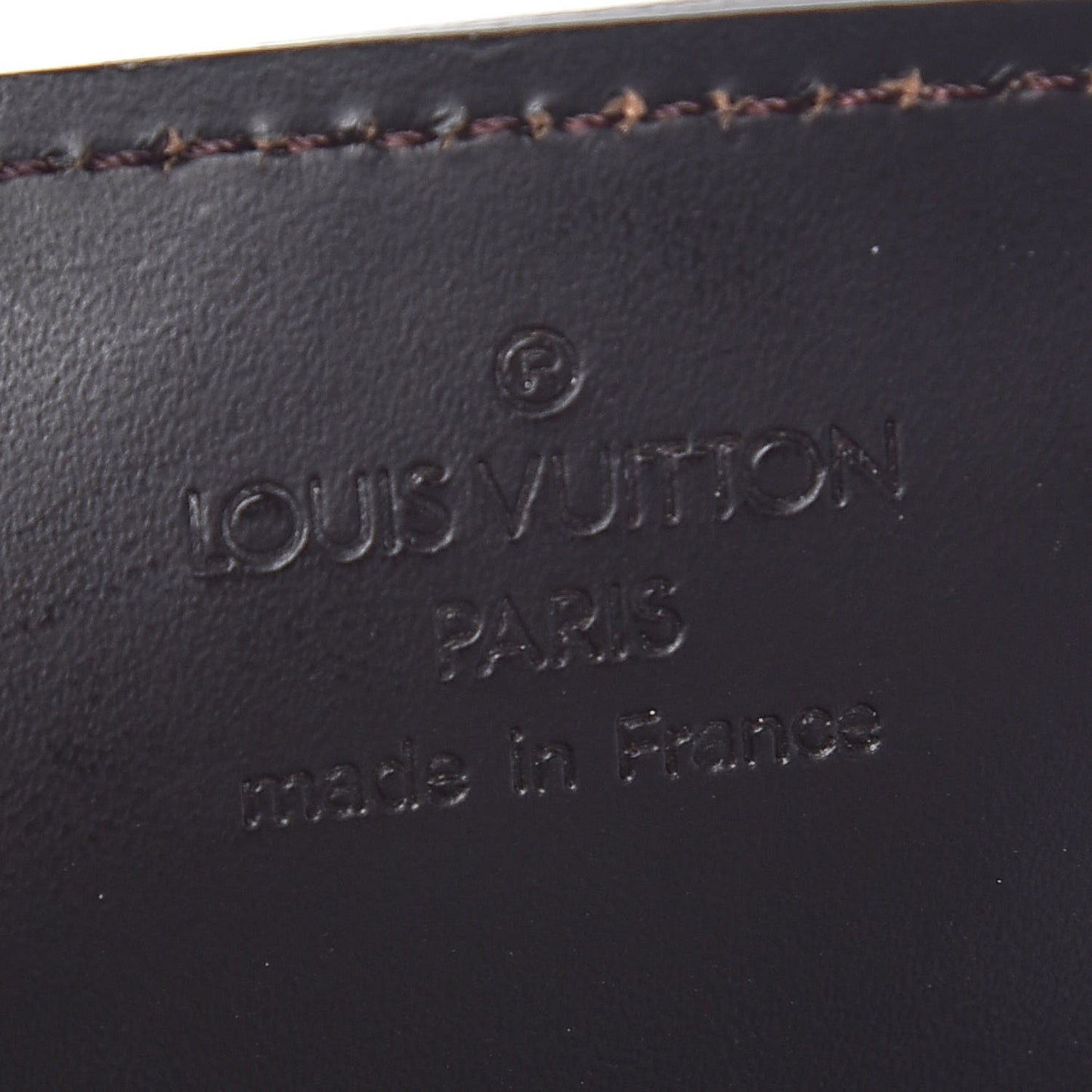 Monogram Glace Whist Wallet Cafe Brown