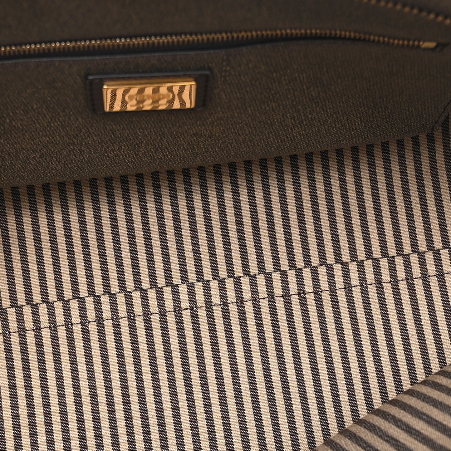 Zucca Spalmati Small Roll Tote Tobacco Moro