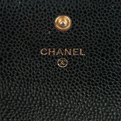 Chanel Caviar Quilted Card Holder Black 6 of 8