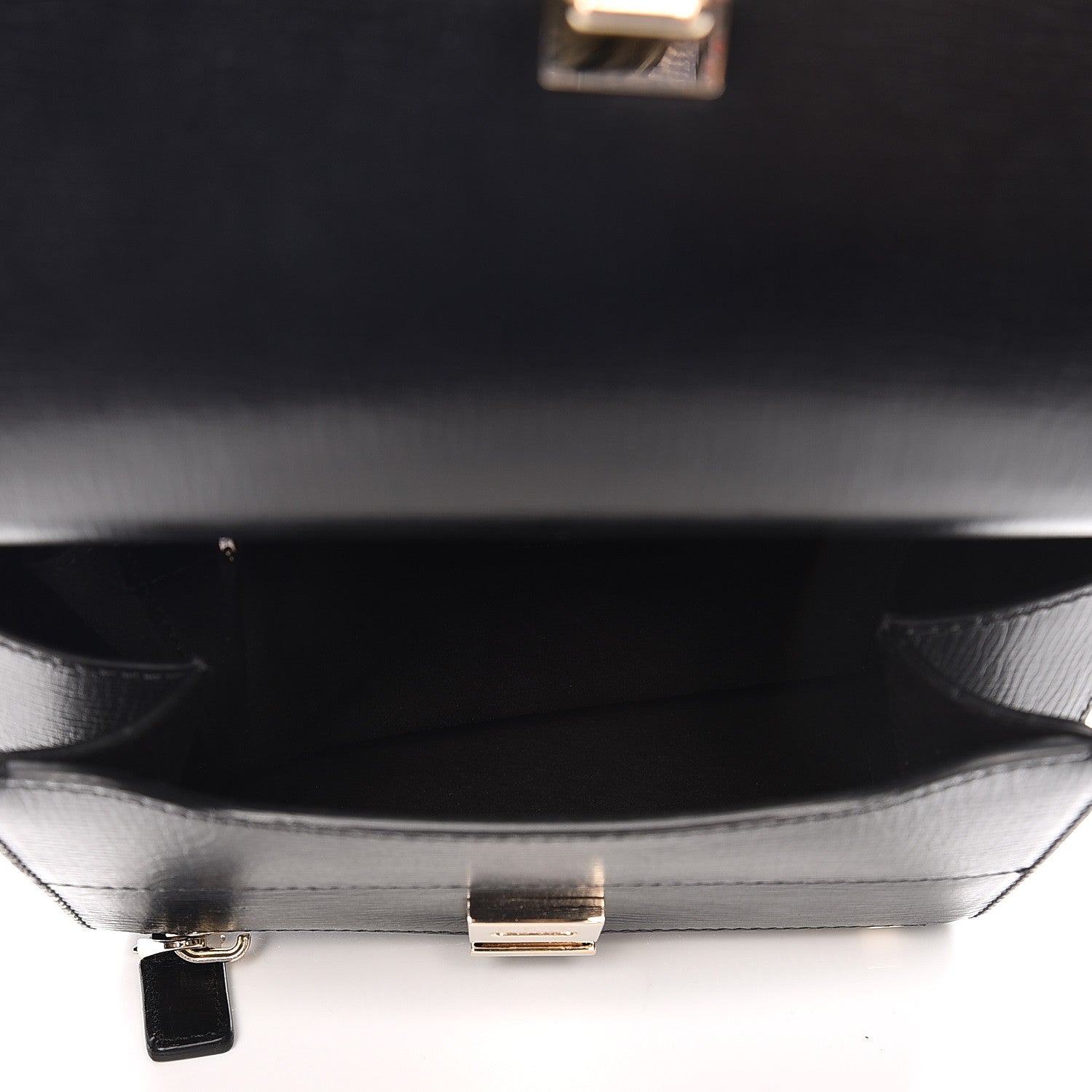 Givenchy Textured Calfskin Mini Pandora Box Crossbody Bag Black 5 of 8