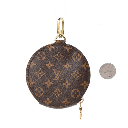 Louis Vuitton Monogram Multi Pochette Accessories Round Coin Purse 2 of 4