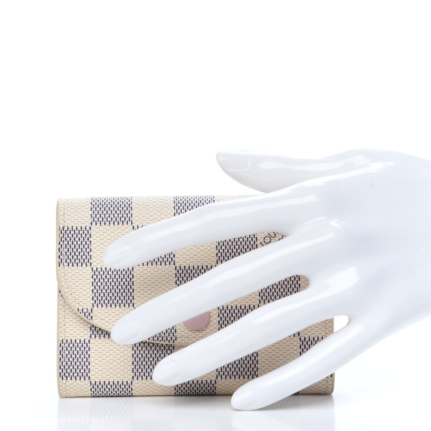Damier Azur Rosalie Coin Purse Rose Ballerine