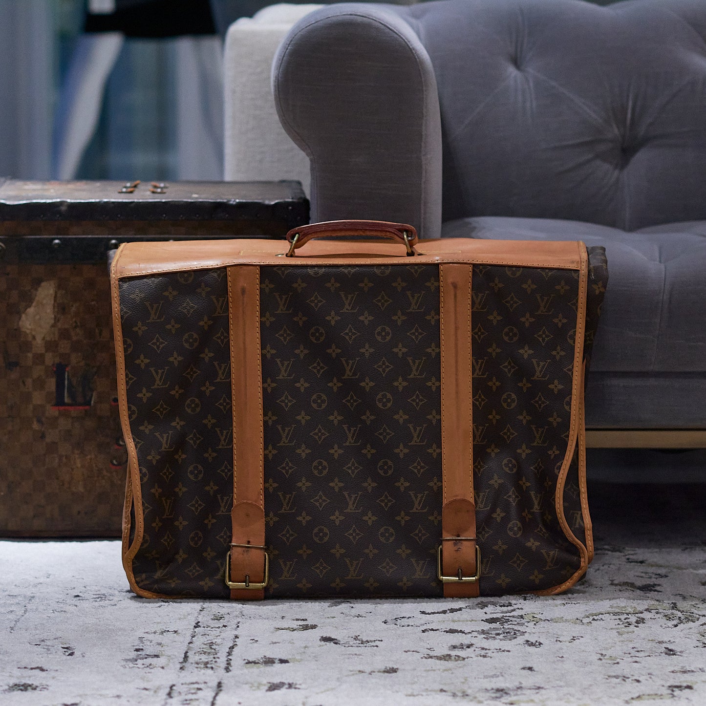 Monogram Portable Garment Bag