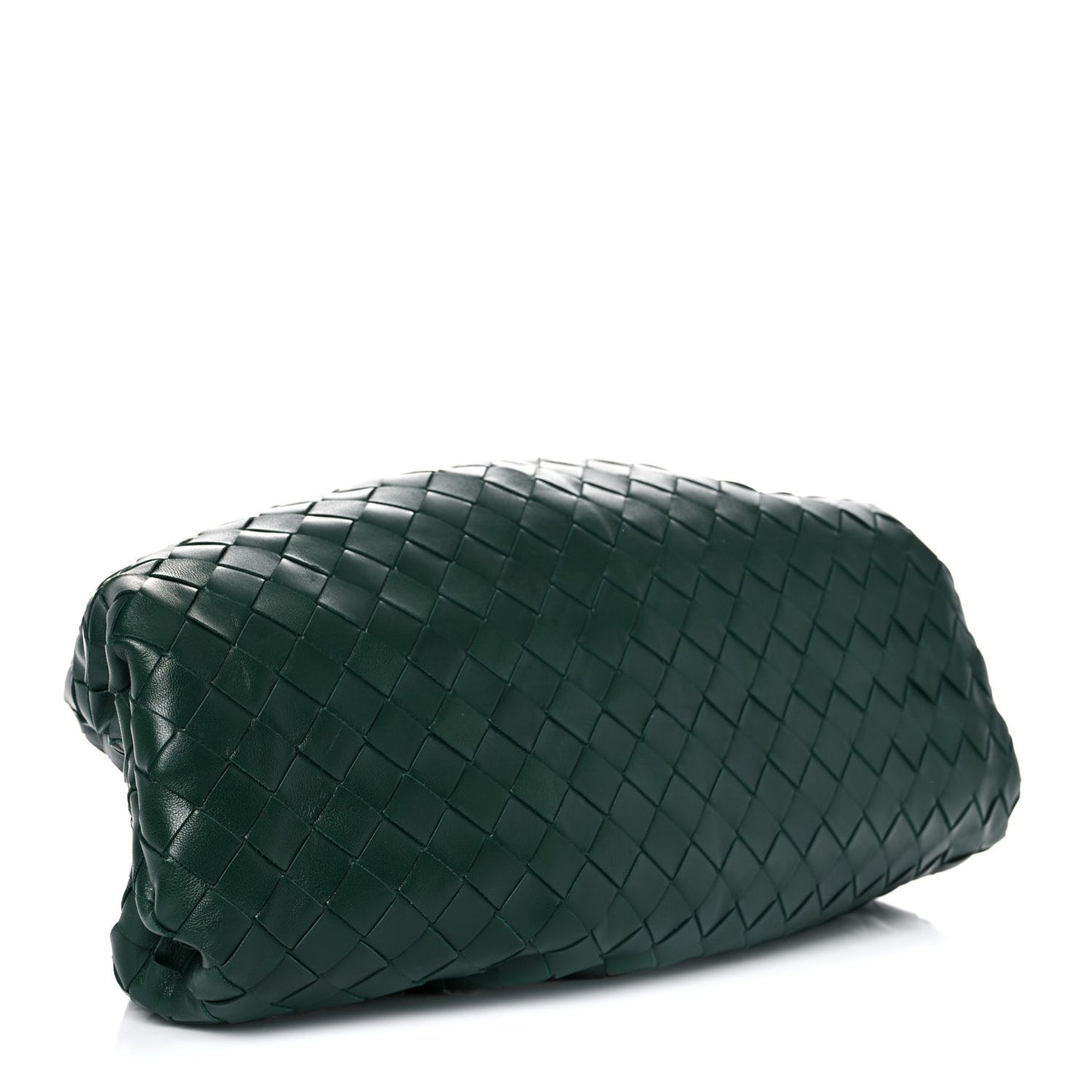 Nappa Maxi Intrecciato The Pouch Oversized Clutch Raintree