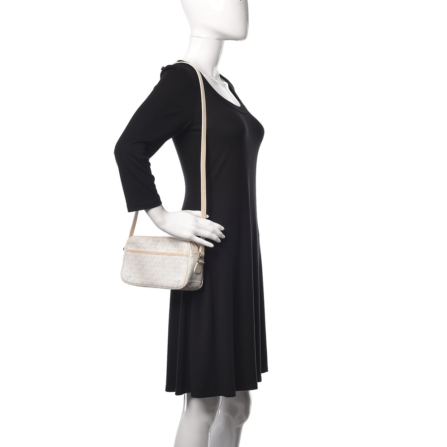 Goyardine Sac Cap Vert White