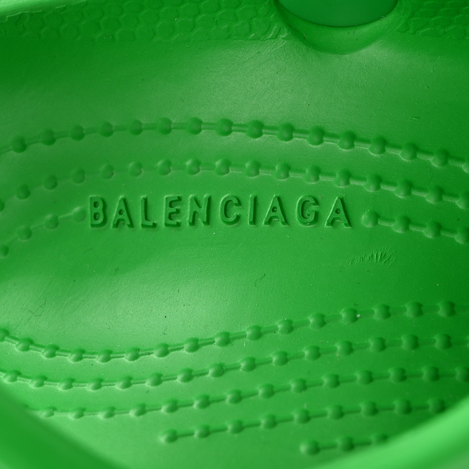 Balenciaga X CROCS Rubber Womens Madame 80 Sandals 36 Gras Green 7 of 9