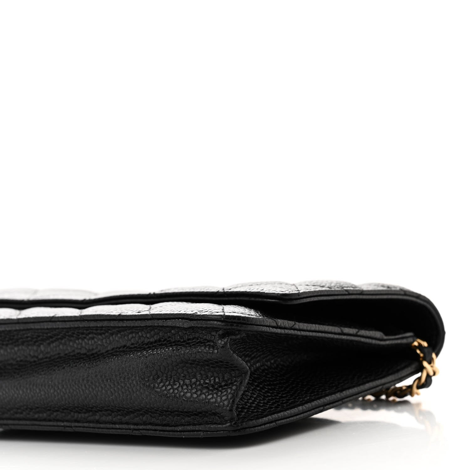 Chanel Caviar Quilted Wallet on Chain WOC Black 11 of 12