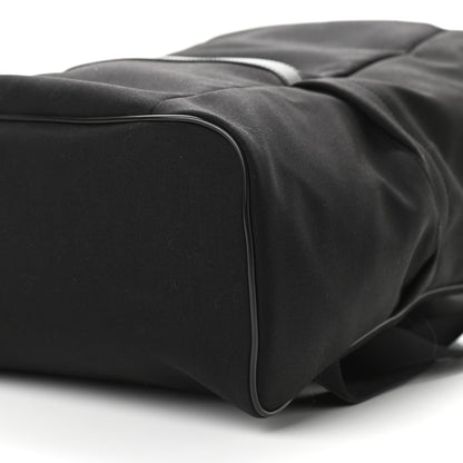 Saint Laurent Canvas Calfskin Sid Backpack Black 10 of 13
