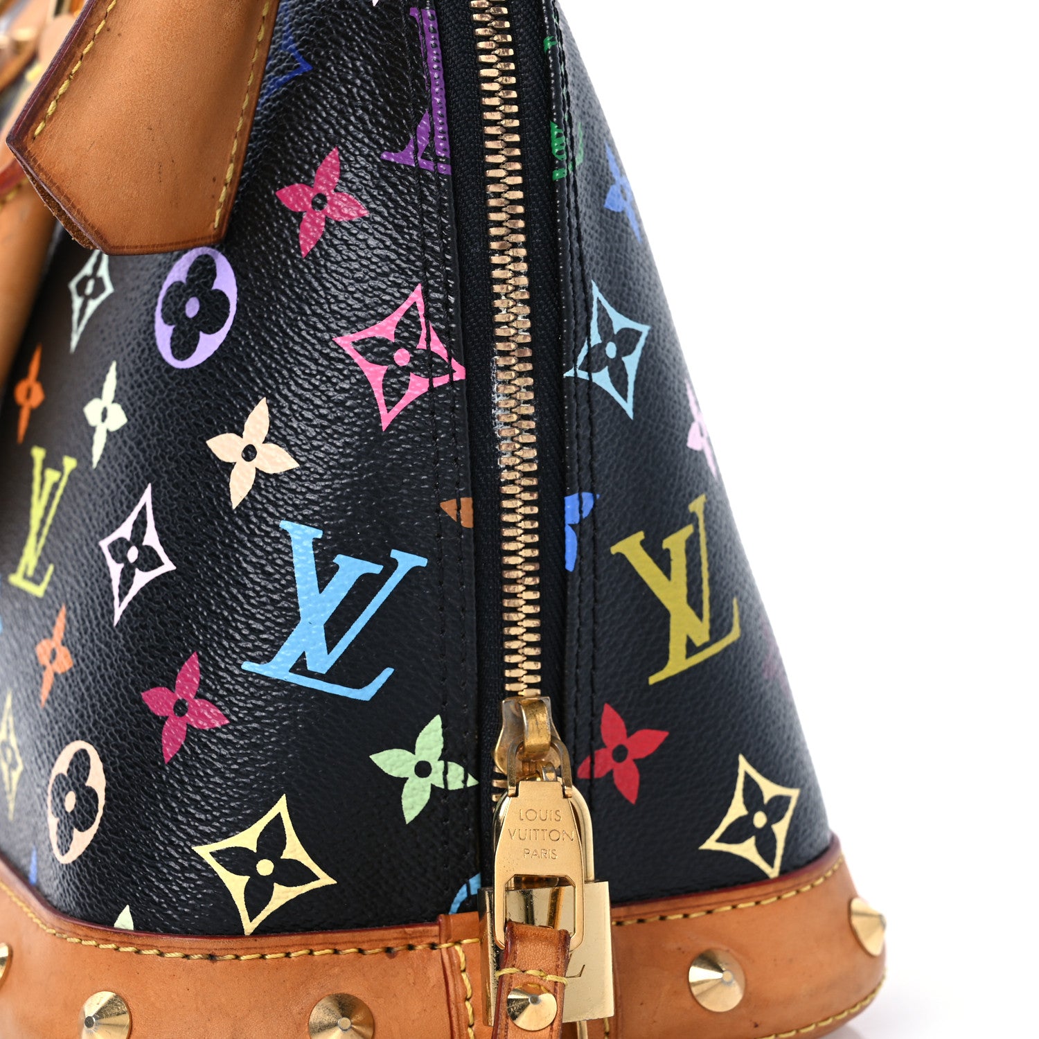Louis Vuitton Monogram Multicolor Alma PM Black 18 of 18