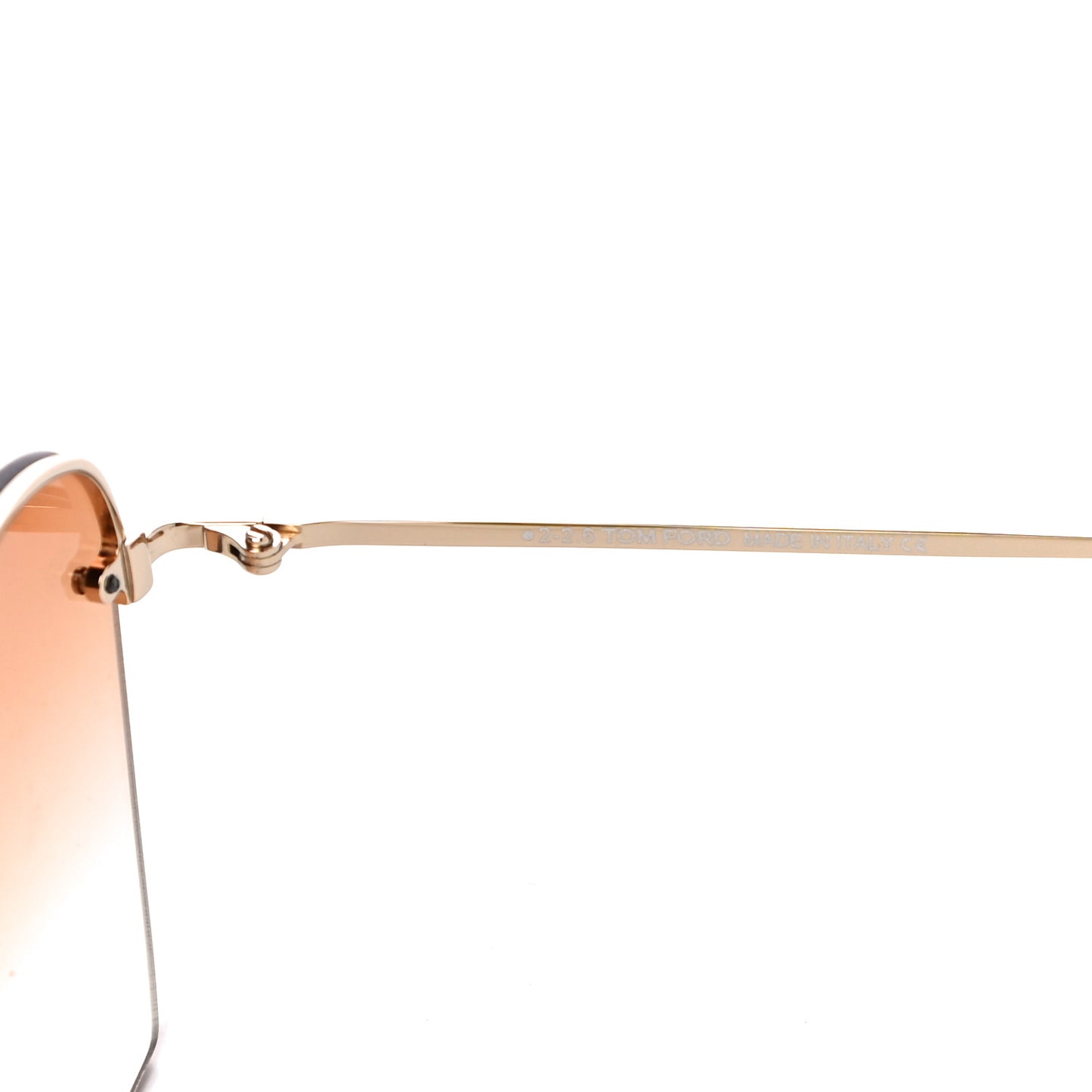 Annabel Aviator Sunglasses TF507 Gold Brown