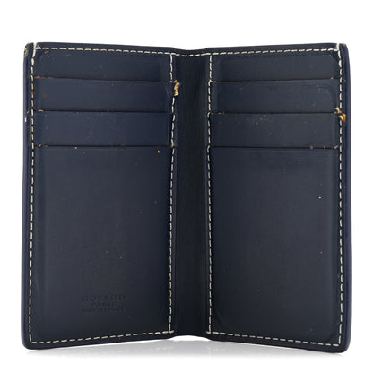 Goyard Goyardine Saint Pierre Card Holder Navy 5 of 9