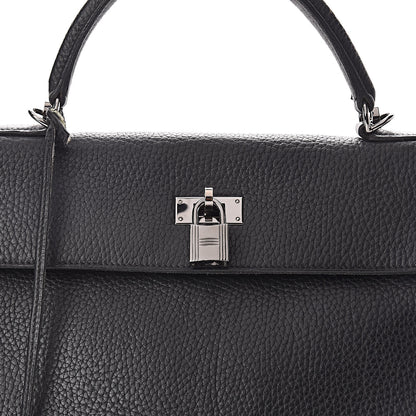 Hermes Taurillon Clemence Kelly Retourne 32 Black 38 of 57