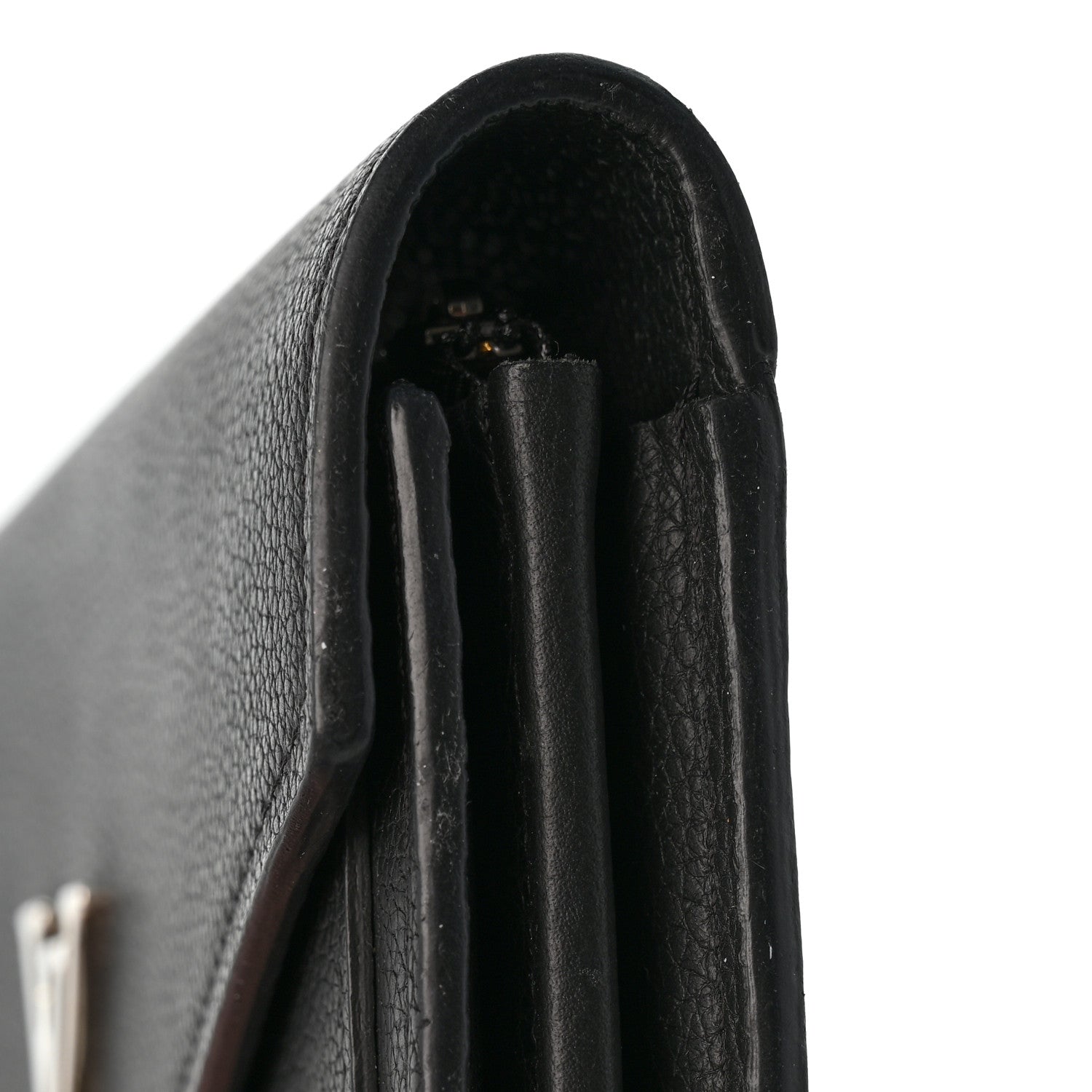 Louis Vuitton Soft Calfskin My Lockme Wallet Black 8 of 9