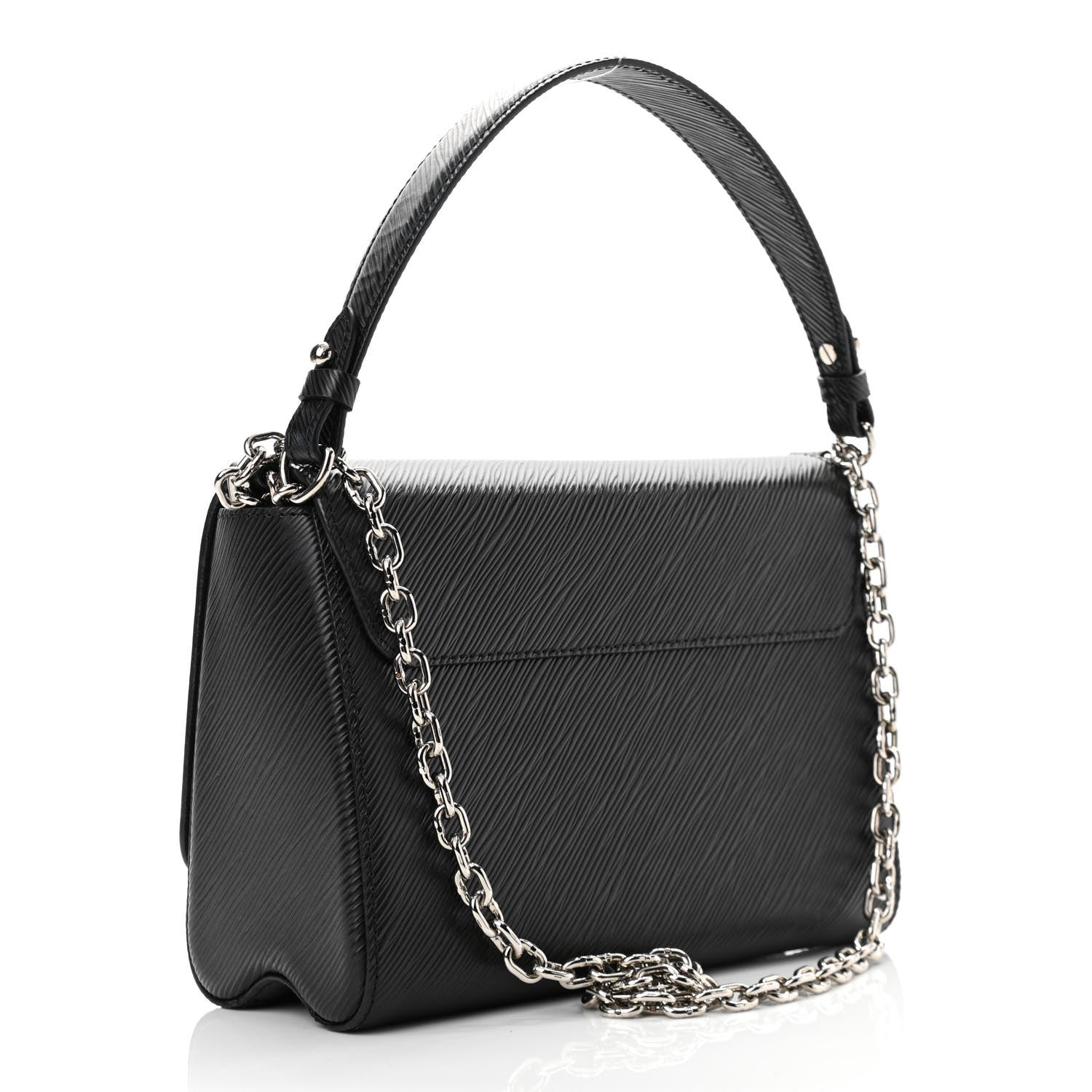 Louis Vuitton Epi Twist Shoulder Bag MM Black 3 of 10