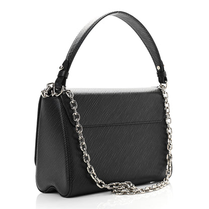 Louis Vuitton Epi Twist Shoulder Bag MM Black 3 of 10