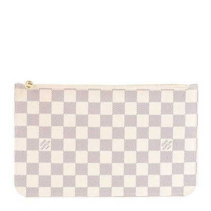 Louis Vuitton Damier Azur Neverfull MM GM Pochette 1 of 8