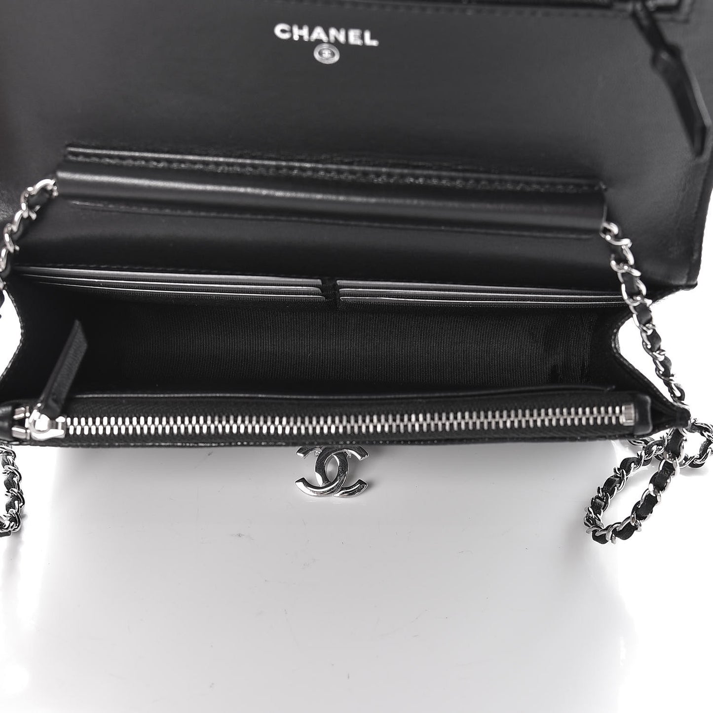 Lizard Golden Class Wallet on Chain WOC Black