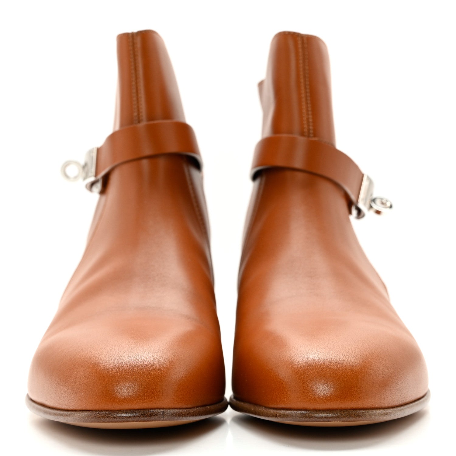 Hermes Calfskin Neo Low Boots 37 Natural 2 of 13