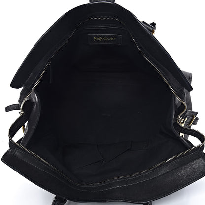 Saint Laurent Sheepskin Medium Cabas ChYc Black 5 of 16