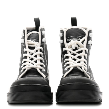 Christian Dior Technical Fabric D-Rise 35mm Boots 39.5 Black 3 of 10