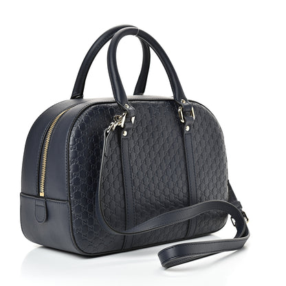 Gucci Microguccissima Medium Crossbody Bag Blue 2 of 9