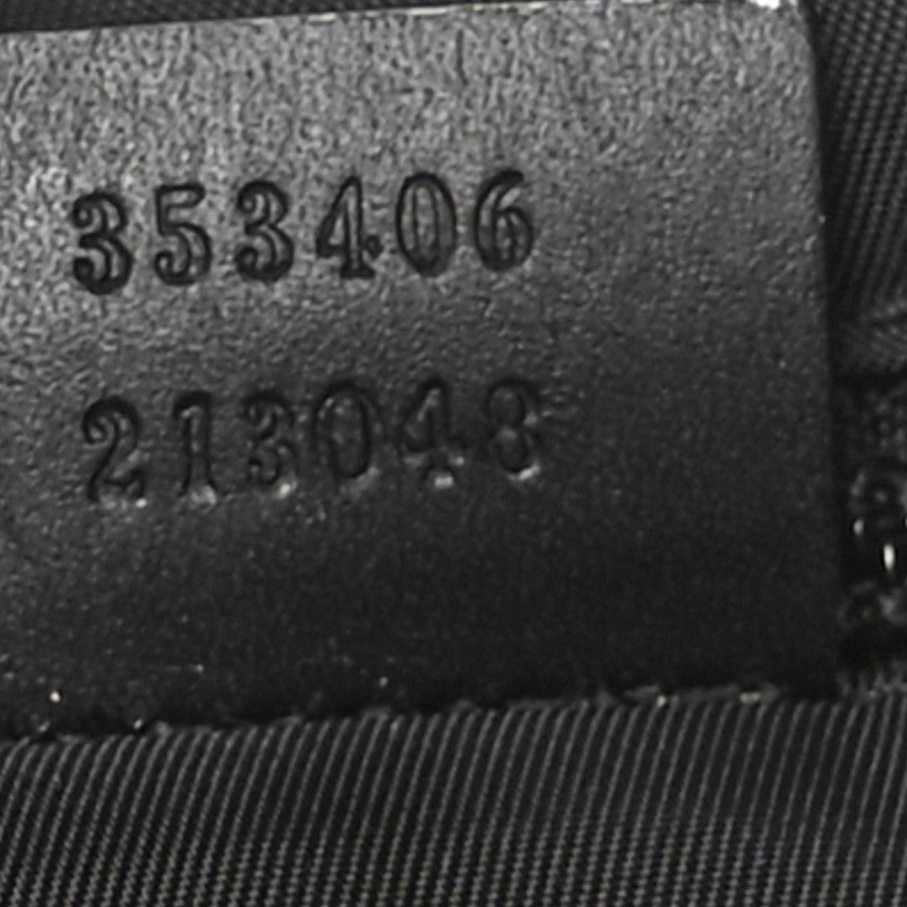 Gucci Techno Canvas Web Duffle Black 7 of 11