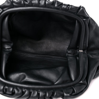 Bottega Veneta Smooth Butter Calf The Pouch Oversized Clutch Black 5 of 12