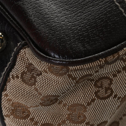 Gucci Monogram Medium Princy Tote Dark Brown 11 of 15