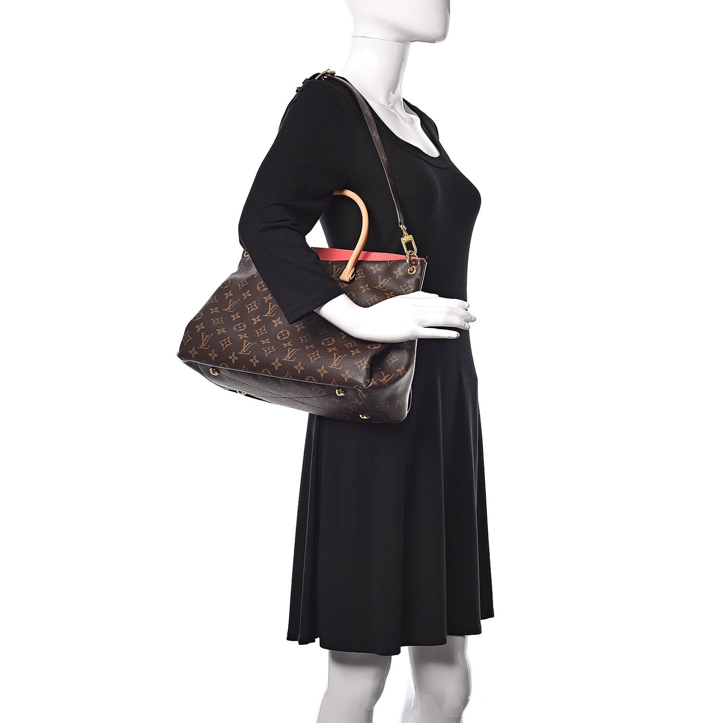 Monogram Pallas Rose Litchi