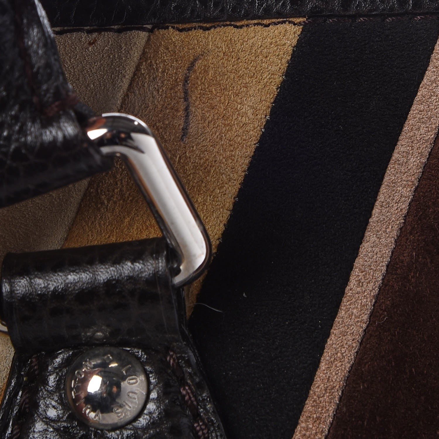 Louis Vuitton Suede Innsbruck Cabas 11 of 14